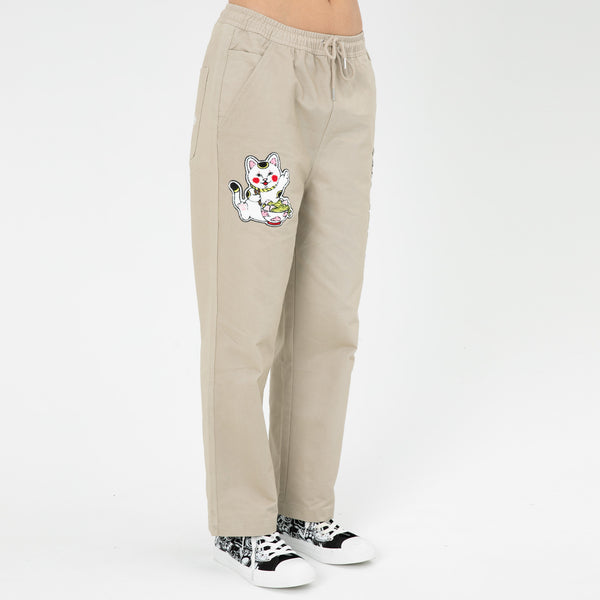 Ripndip Lucky Nerm Wide Leg Pants (Khaki)
