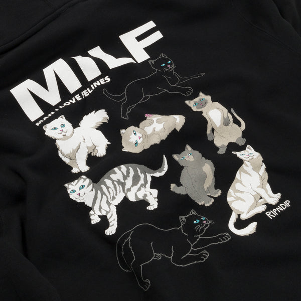 Ripndip Man I Love Felines Hoodie (Black)