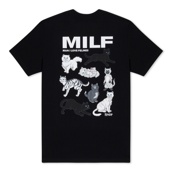 Ripndip Man I Love Felines Tee (Black)