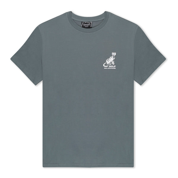 Ripndip Man I Love Felines Tee (Charcoal)