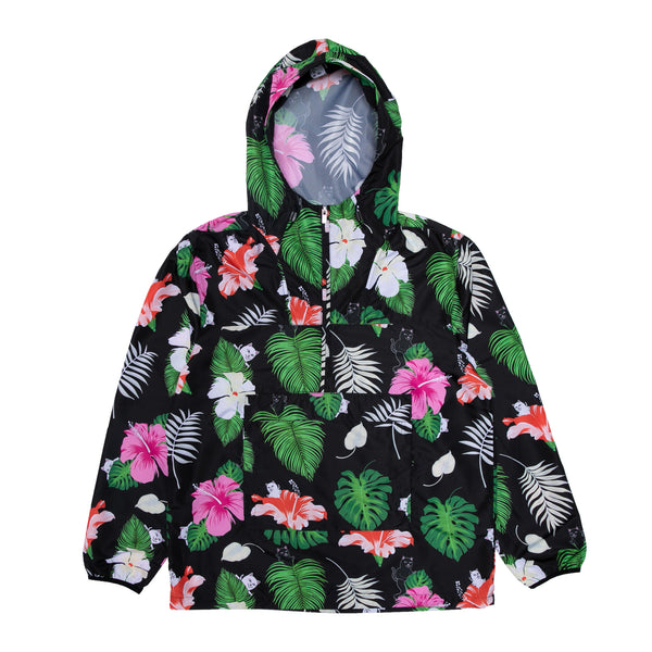 ripndip Maui Nerm Packable Anorak Jacket (Black)