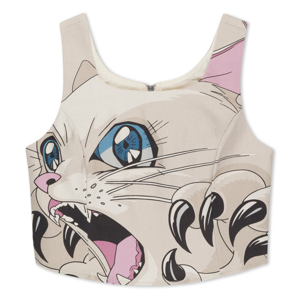 ripndip Metal Claw Corset Top (Bone)