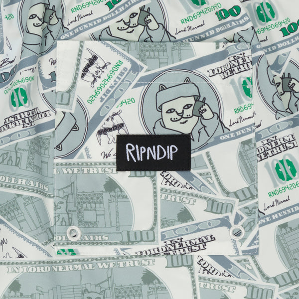 Ripndip Moneybag Swim Shorts (Olive)