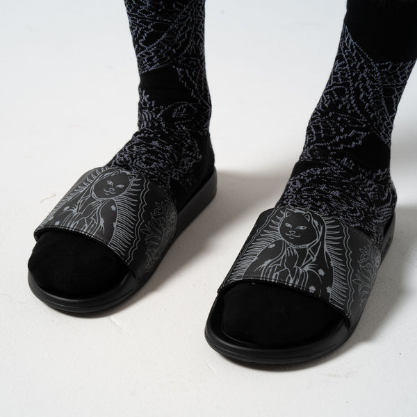 Ripndip Mother Nerm Slides (Black)