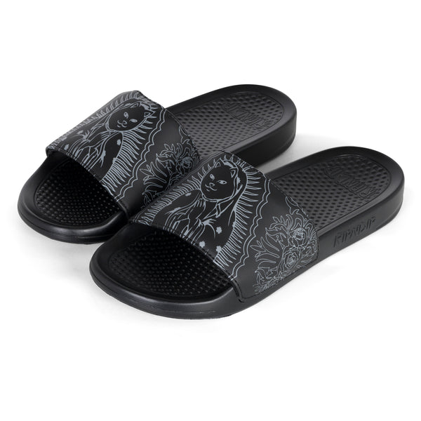 ripndip Mother Nerm Slides (Black)