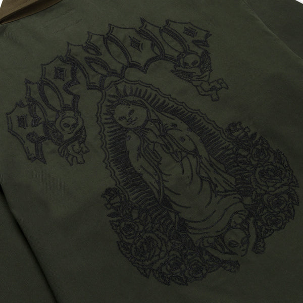 Ripndip Mother Nerm Twill Work Jacket (Dark Olive)