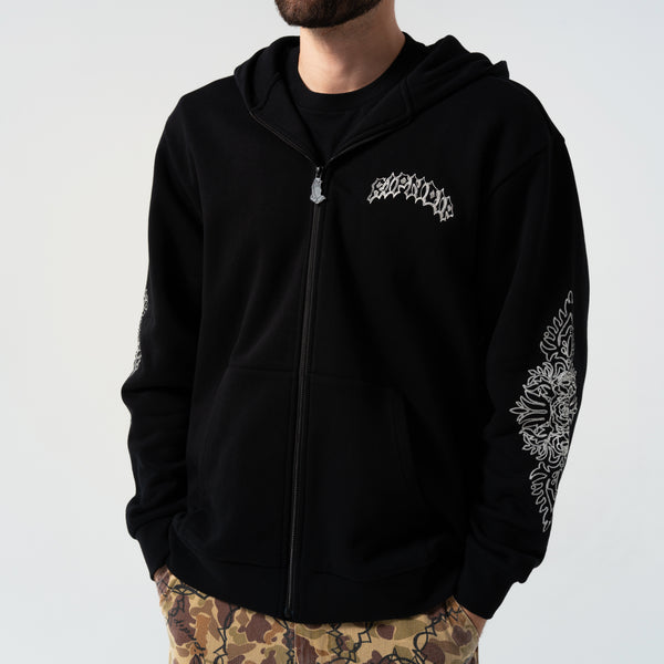Ripndip Mother Nerm Zip Up Hoodie (Black)
