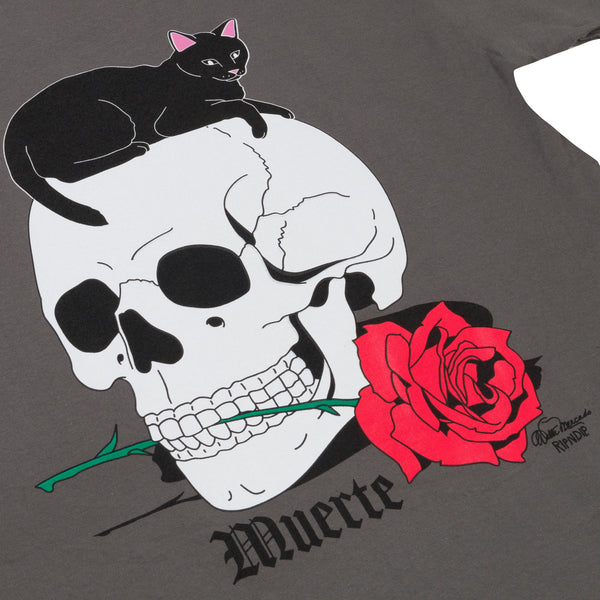 Ripndip Muerte Tee (Charcoal)