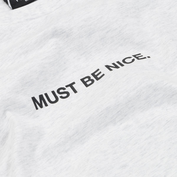 Ripndip Must Be Nice Long Sleeve (Ash Heather)
