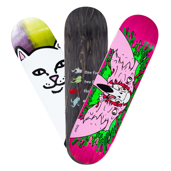 Ripndip Mystery Skate Deck (Multi)