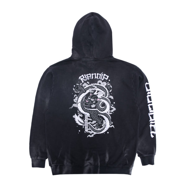 Ripndip Mystic Jerm Hoodie (Black Faded Wash)