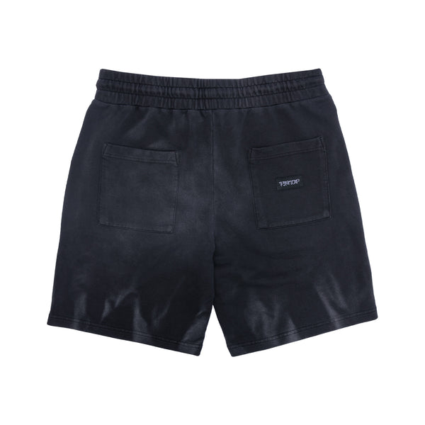 Ripndip Mystic Jerm Sweatshorts (Black Faded Wash)