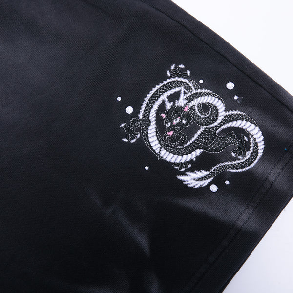Ripndip Mystic Jerm Sweatshorts (Black Faded Wash)