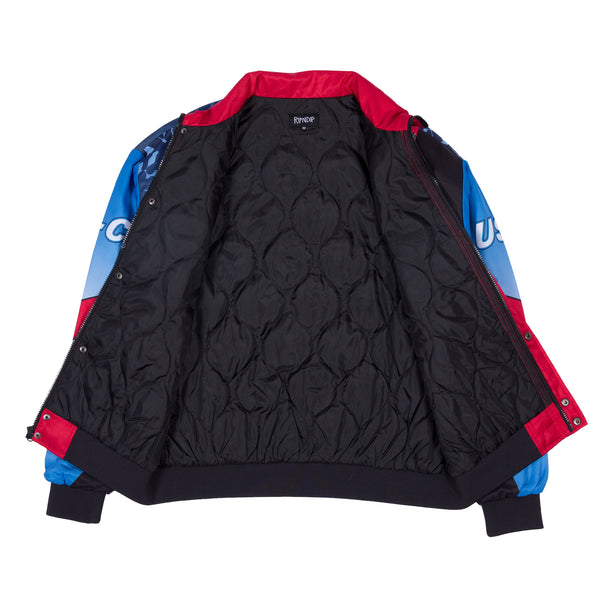 Ripndip Nascar Nerm Puffy Racing Jacket (Multi)