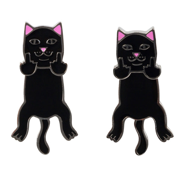 Ripndip Naughty Jerm Earrings (Black)