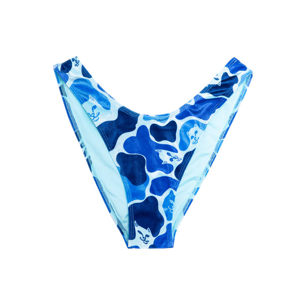 ripndip Nerm Camo Cheeky Bikini Bottom (Blue Camo)