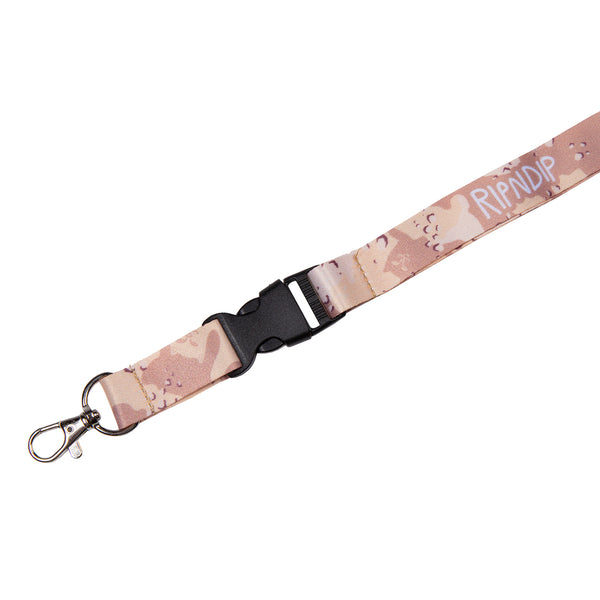 Ripndip Nerm Camo Lanyard (Choc Chip Camo)