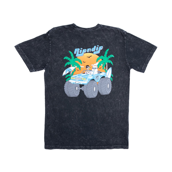 ripndip Nerm Cruiser Tee (Black Mineral Wash)