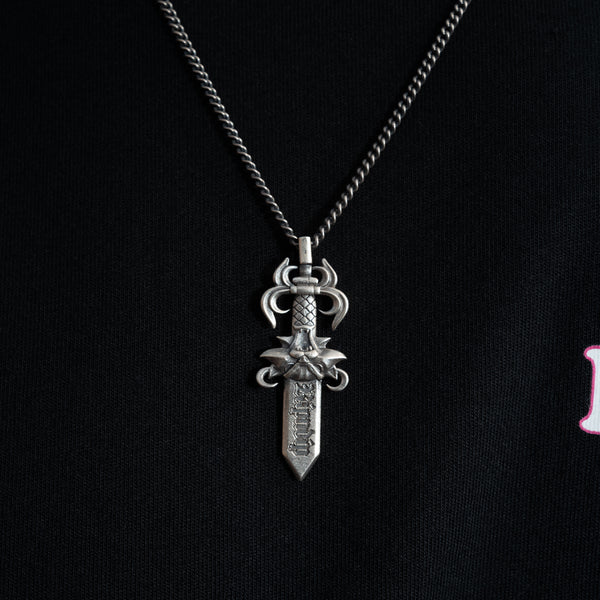 Ripndip Nerm Dagger Necklace (Silver)