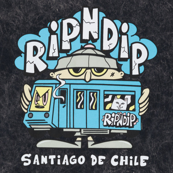 Ripndip Nerm In Chile Tee (Black Mineral Wash)