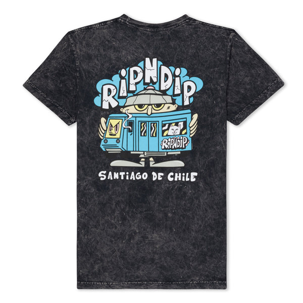 ripndip Nerm In Chile Tee (Black Mineral Wash)