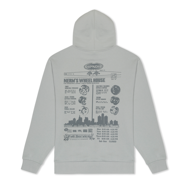 Ripndip Nerm On Wheels Hoodie (Grey)