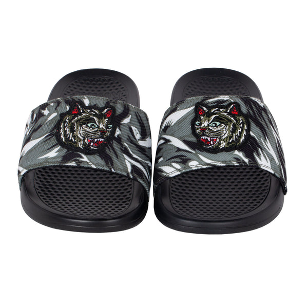 Ripndip Nerm Tiger Camo Slides (Green Camo)