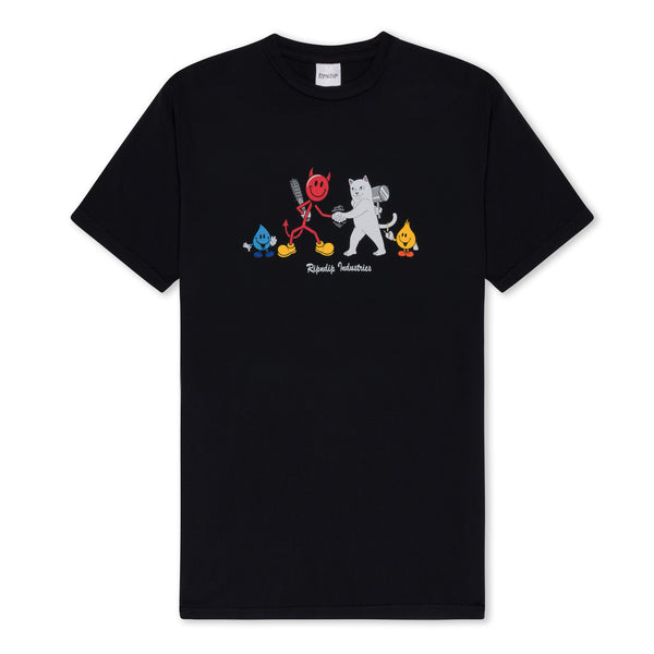 ripndip Nerm Vs Devilman Tee (Vintage Black)