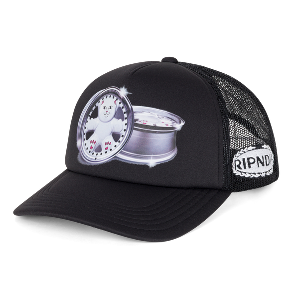 Ripndip Nerm Wheels Trucker Hat (Black)