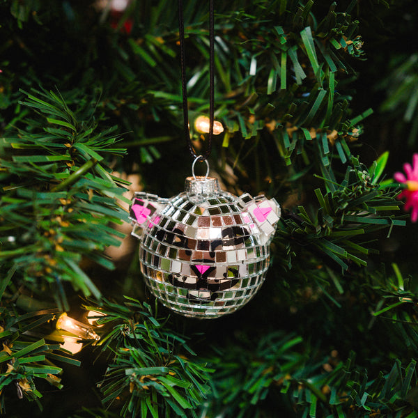 Ripndip Nermal Disco Car Ornament (Metallic)