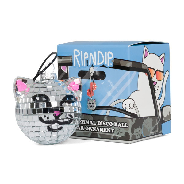 Ripndip Nermal Disco Car Ornament (Metallic)