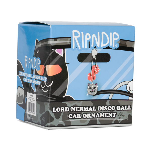 Ripndip Nermal Disco Car Ornament (Metallic)