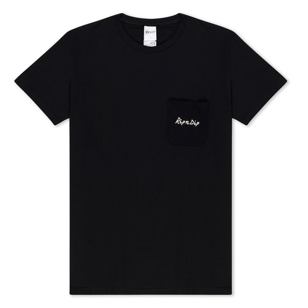 Ripndip Nermal Lisa Pocket Tee 2.0 (Black)