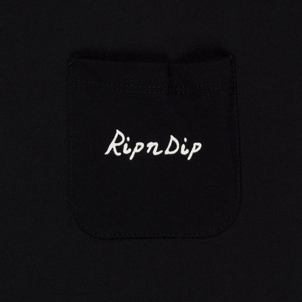 Ripndip Nermal Lisa Pocket Tee 2.0 (Black)