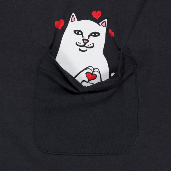 Ripndip Nermal Loves Pocket Tee (Charcoal)