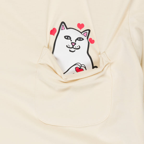 Ripndip Nermal Loves Pocket Tee (Natural)