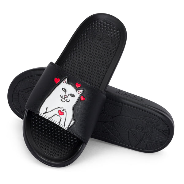 Ripndip Nermal Loves Slides (Black)