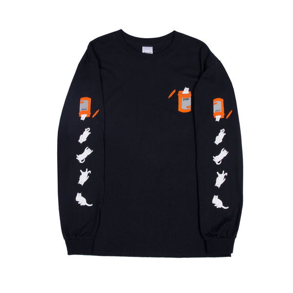 Ripndip Nermal Pills L/S (Black)