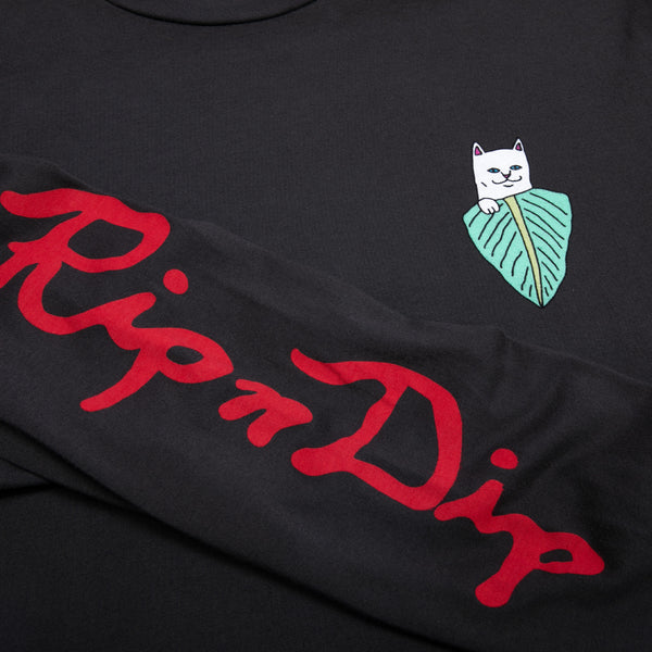 Ripndip Nermal Portrait L/S (Vintage Black)