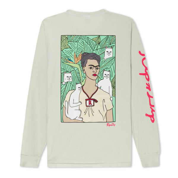 Ripndip Nermal Portrait Long Sleeve (Sage)