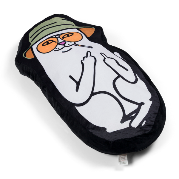 Ripndip Nermal S Thompson Pillow (Black)