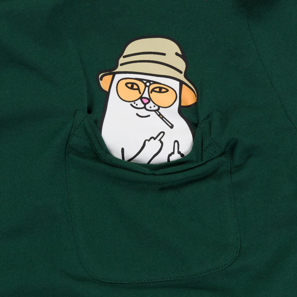 Ripndip Nermal S Thompson Pocket Tee (Hunter Green)