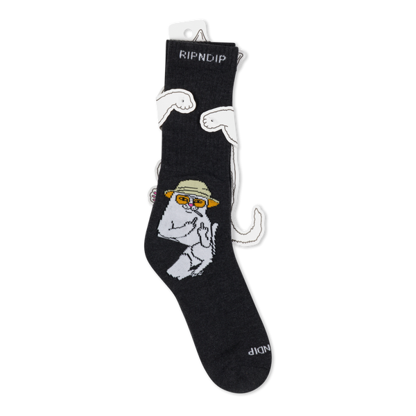 Ripndip Nermal S Thompson Socks (Black Heather)