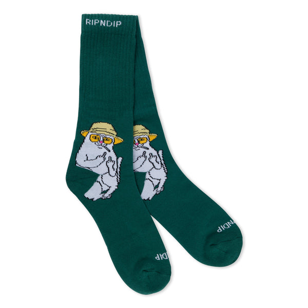 Ripndip Nermal S Thompson Socks (Hunter Green)