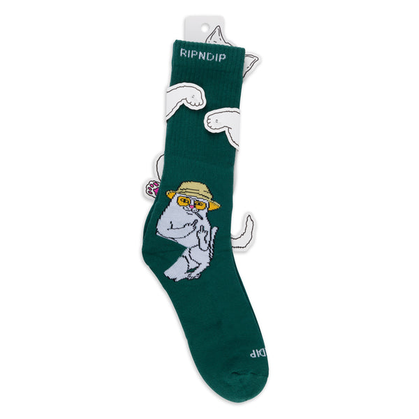 Ripndip Nermal S Thompson Socks (Hunter Green)