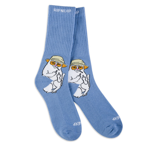 Ripndip Nermal S Thompson Socks (Slate)