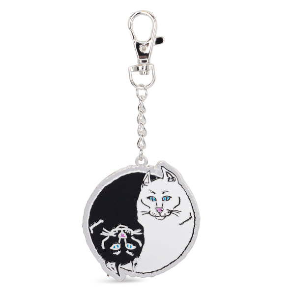 Ripndip Nermal Yang Metal Keychain (Multi)