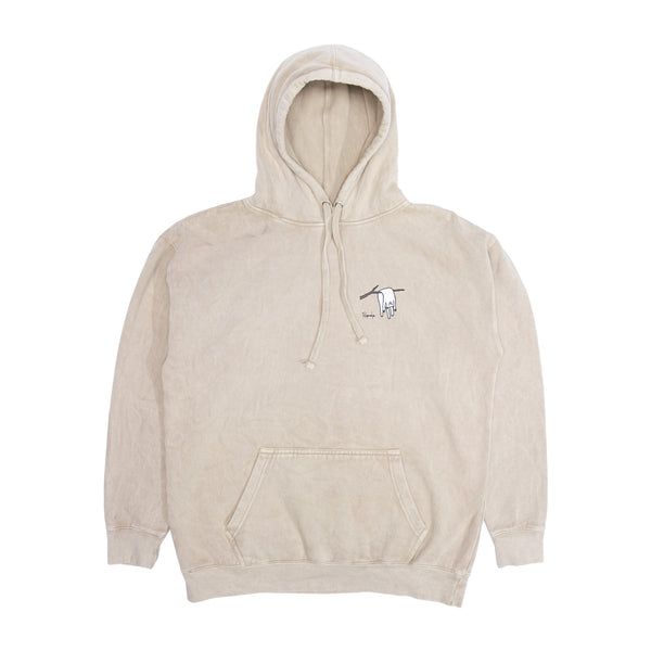 Ripndip Nermali Hoodie (Beige Mineral Wash)