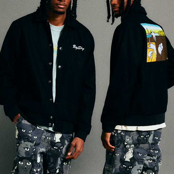 Ripndip Nermali Wool Jacket (Black)