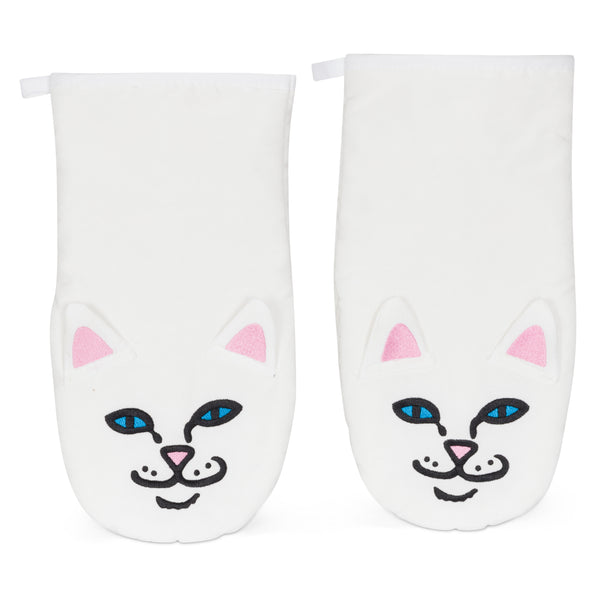 Ripndip Nermie Oven Mittens (White)